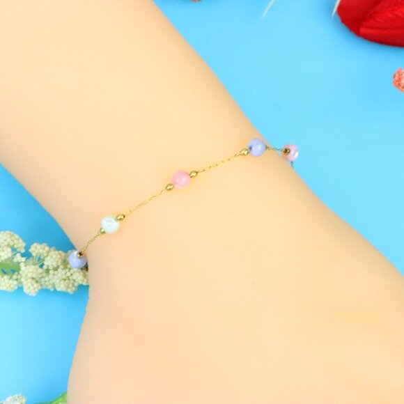 Elegant Handmade Anklet – Perfect for Women & Girls | Ideal Gift Option, DYC1169 - Picture 3 of 9